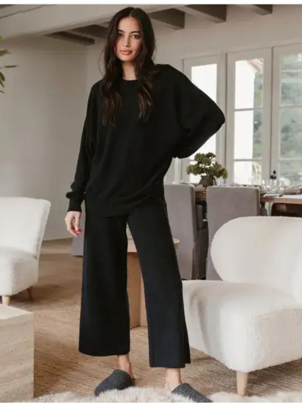 Jenni Kayne Marina Culottes (black)